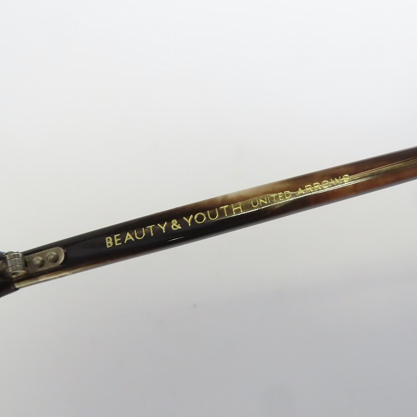 実際に弊社で買取させて頂いたBEAUTY & YOUTH UNITED ARROWS by KANEKO OPTICAL/ユナイテッドアローズ×金子眼鏡店 SAM メガネフレームの画像 6枚目