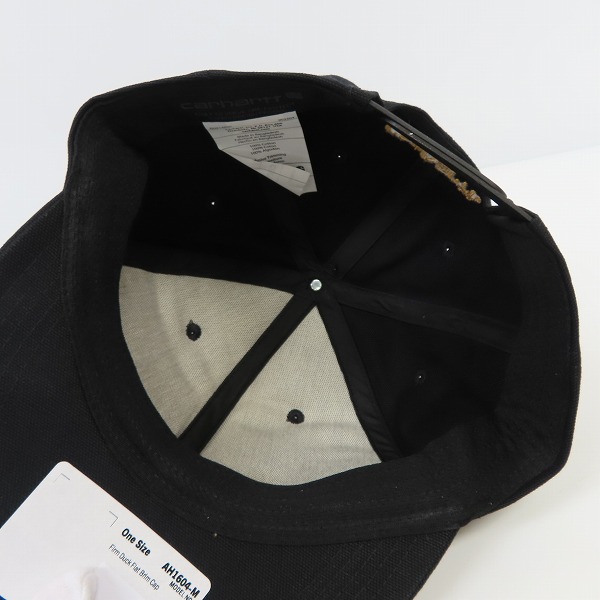 実際に弊社で買取させて頂いた(2)Carhartt/カーハート Firm Duck Flat Brim Cap ファームダック フラットブリム キャップ AH1604-M の画像 5枚目