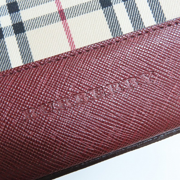 実際に弊社で買取させて頂いたBurberrys/バーバリー ノバチェック ハンドバッグの画像 7枚目