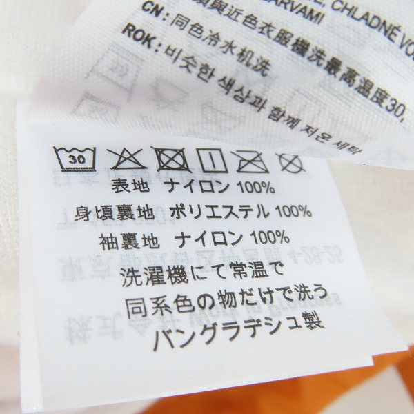 実際に弊社で買取させて頂いたCarhartt WIP/カーハートダブリューアイピー SPORTS COACH JACKET コーチジャケット オレンジ/Mの画像 4枚目