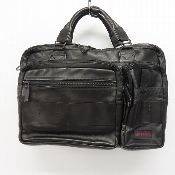実際に弊社で買取させて頂いたBRIEFING/ブリーフィング A4ライナー オールレザー GINZA SIX限定 2Way ブリーフケース