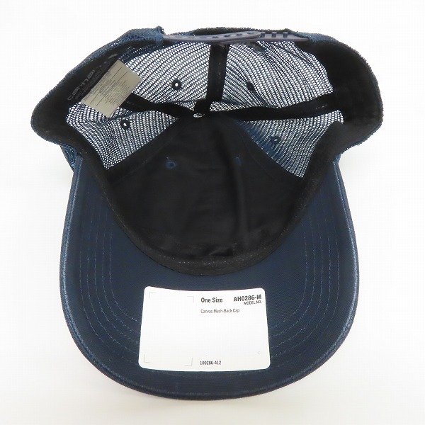 実際に弊社で買取させて頂いた(4)Carhartt/カーハート Canvas Mesh-Back Cap キャンバスメッシュバックキャップ AH0286-M/One Size Fits Allの画像 5枚目