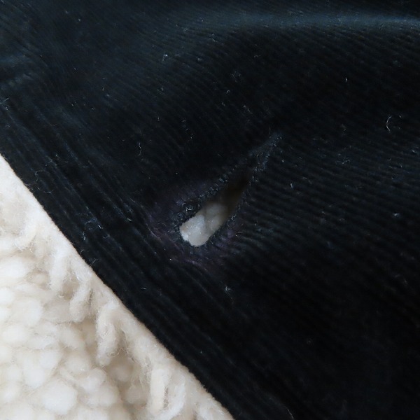 実際に弊社で買取させて頂いたNUMBER(N)INE/ナンバーナイン コーデュロイ ボア ジャケット/2の画像 4枚目