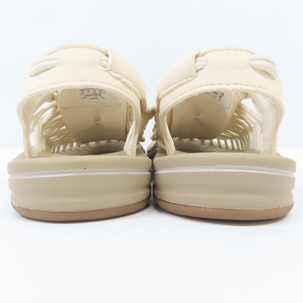 実際に弊社で買取させて頂いたKEEN/キーン Women's UNEEK ユニーク サンダル WHITECAP/CORNSTALK 1018698/24の画像 1枚目