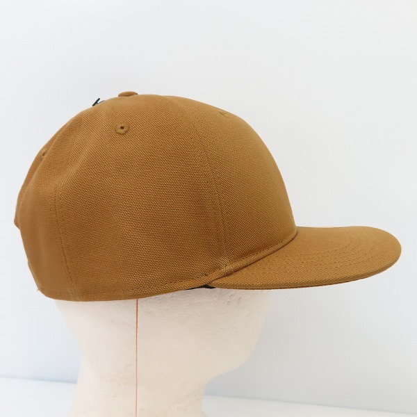 実際に弊社で買取させて頂いた(4)Carhartt/カーハート Firm Duck Flat Brim Cap ファームダック フラットブリム キャップ ブラウン AH1604-M の画像 3枚目