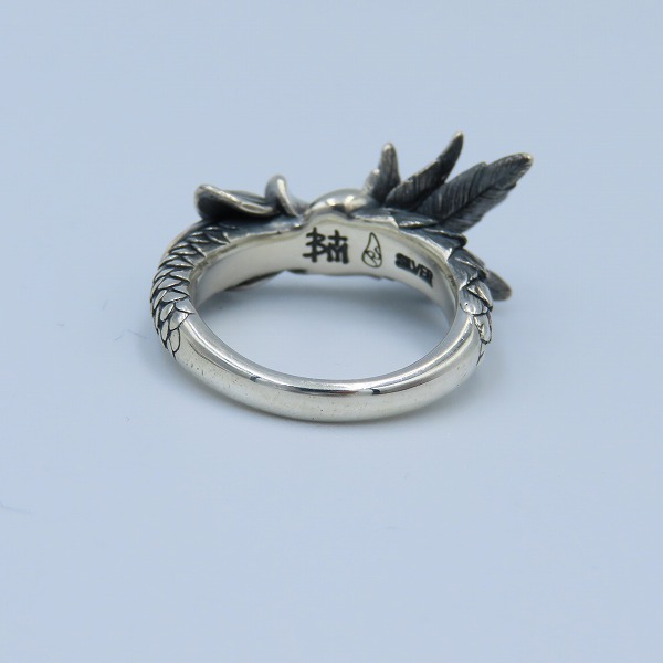 実際に弊社で買取させて頂いた【ギャラ付】Bloody Mary/ブラッディマリー Moon Wraith /ムーンレイス リング 13号の画像 4枚目