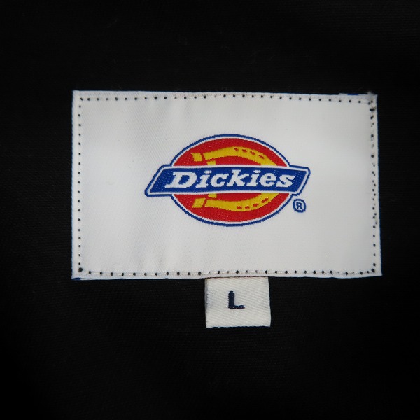 実際に弊社で買取させて頂いたDickies/ディッキーズ ワークシャツ/ブラック/DK008054/Lの画像 2枚目