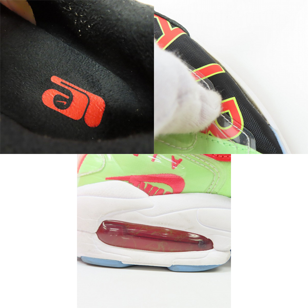 実際に弊社で買取させて頂いたNIKE×ATMOS/ナイキ×アトモス AIR MAX2 LIGHT QS/エアマックス2 ライトQS BV7406-001 27.5の画像 6枚目