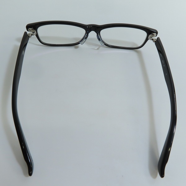 実際に弊社で買取させて頂いた999.9/フォーナインズ 眼鏡/メガネフレーム フルリム  度入り NP-61 ブラックの画像 3枚目