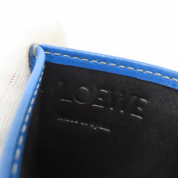 実際に弊社で買取させて頂いたLOEWE/ロエベ パスケース カードケースの画像 3枚目