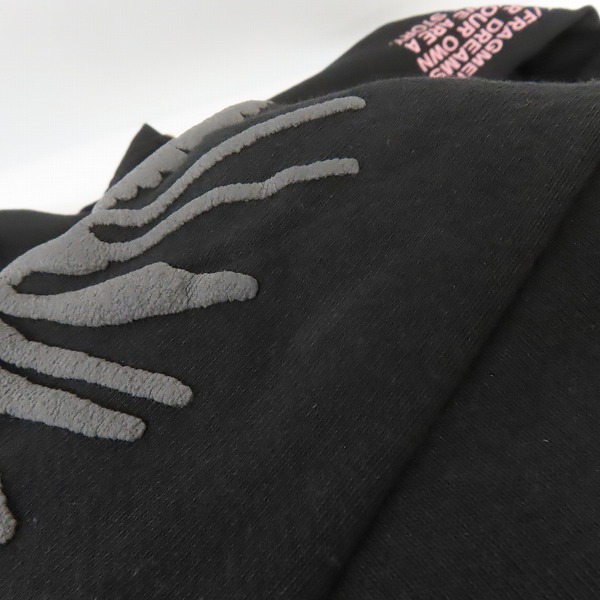 実際に弊社で買取させて頂いたTRAVIS SCOTT×Fragment design/トラヴィススコット×フラグメントデザイン SUNRISE ZIPUP Hoodie パーカー /XXLの画像 6枚目