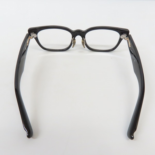 実際に弊社で買取させて頂いた999.9/フォーナインズ 眼鏡/メガネフレーム ブラック NP-151の画像 3枚目