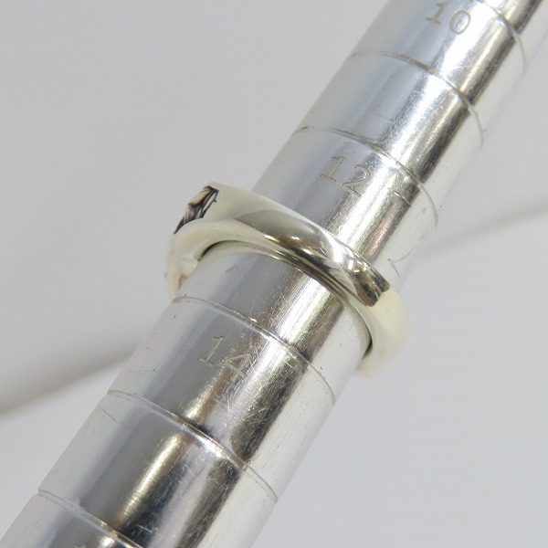 実際に弊社で買取させて頂いたBloody Mary/ブラッディマリー KAI/カイ 2008Xmas限定 鬼火 リング w/オニキス&ガーネット 13号の画像 8枚目