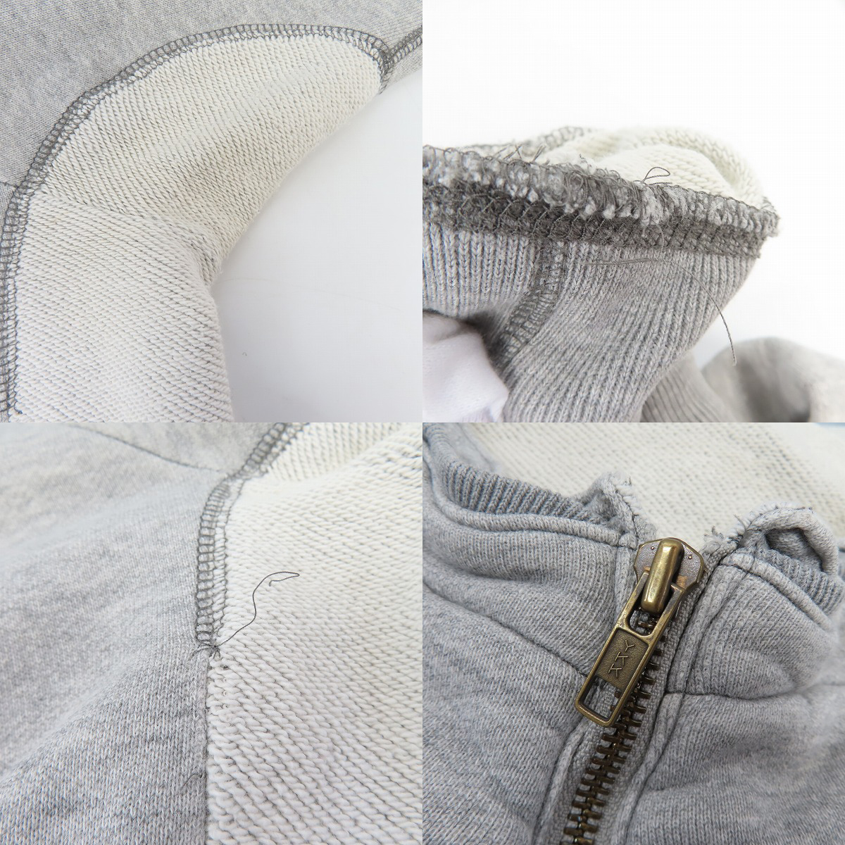 実際に弊社で買取させて頂いたLGB/ルグランブルー BONO/SWEAT/M ボノ スウェット ジップパーカー/2の画像 6枚目