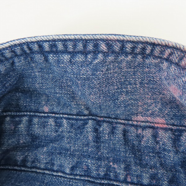 実際に弊社で買取させて頂いたPaul Smith/ポールスミス RED EAR/レッドイヤー ART DENIM SHIRT/デニムシャツ 192651/Mの画像 4枚目