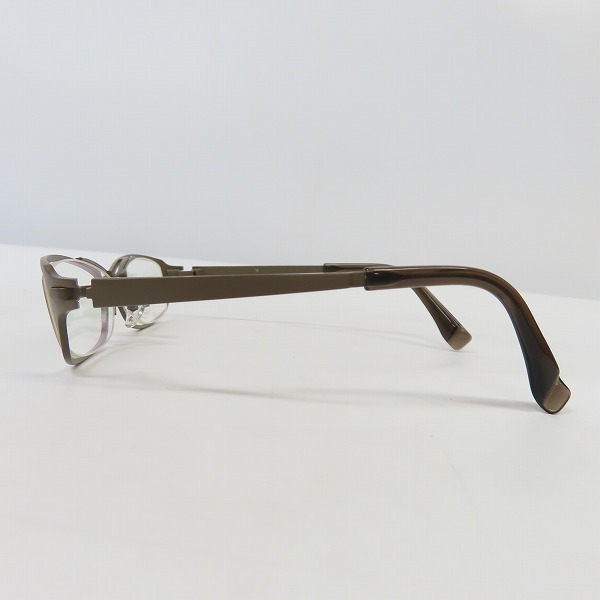 実際に弊社で買取させて頂いた999.9/フォーナインズ アイウェア/メガネフレーム S-821Tの画像 2枚目