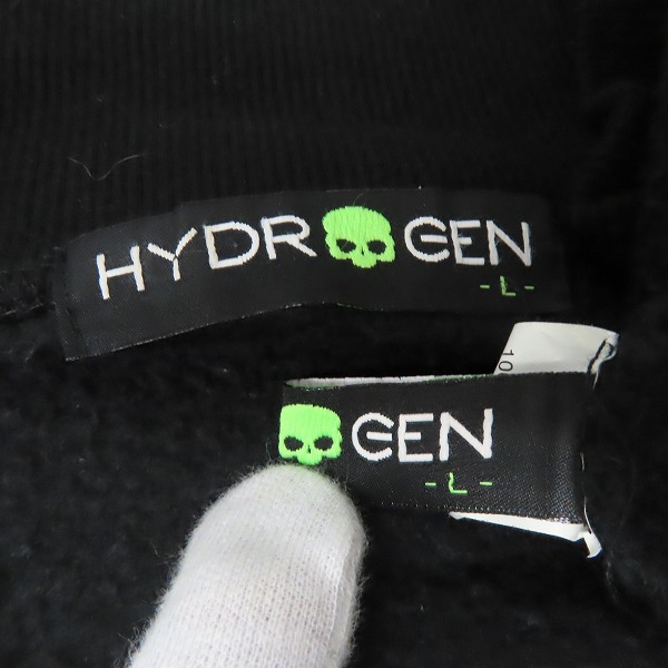 実際に弊社で買取させて頂いたHYDROGEN/ハイドロゲン スカル ラインストーン 上下セットアップ ジャージ /Lの画像 2枚目