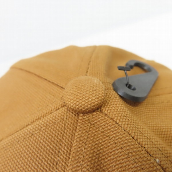 実際に弊社で買取させて頂いた(4)Carhartt/カーハート Firm Duck Flat Brim Cap ファームダック フラットブリム キャップ ブラウン AH1604-M の画像 8枚目