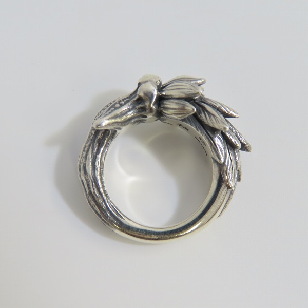 実際に弊社で買取させて頂いたBloody Mary/ブラッディマリー ミストレイト リング -寄生木- 9号の画像 5枚目