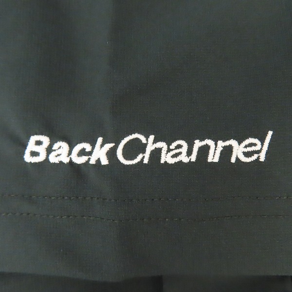 実際に弊社で買取させて頂いたBack Channel/バックチャンネル ポリエステル ロゴ プリント 半袖 カットソー/Mの画像 4枚目
