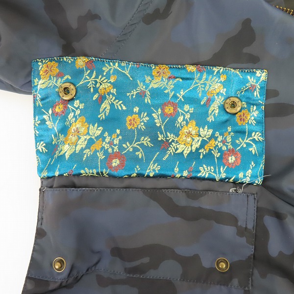 実際に弊社で買取させて頂いたDESCENDANT OF THIEVES/ディセンダント オブ シーブス カモフラ ジャケット/Lの画像 7枚目