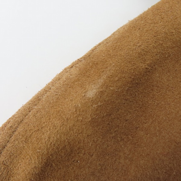 実際に弊社で買取させて頂いたBEAUTY&YOUTH UNITED ARROWS/ユナイテッドアローズ スウェードレザー シングルライダースジャケット 1225-199-8550/Lの画像 5枚目