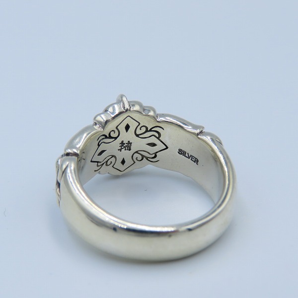 実際に弊社で買取させて頂いた【ギャラ付き】Bloody Mary/ブラッディマリー Cult/カルト リング シルバー 17.5号の画像 6枚目