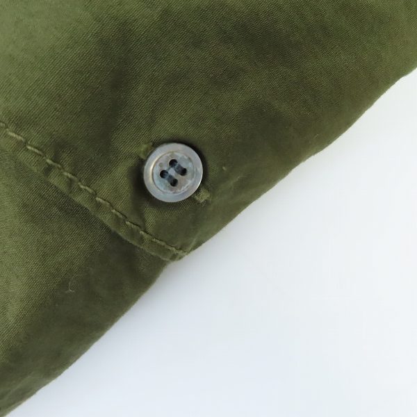 実際に弊社で買取させて頂いたCOMME des GARCONS/コムデギャルソン 長袖シャツ ミリタリー HO-B043 /Mの画像 6枚目