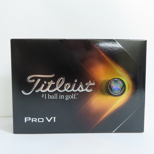 実際に弊社で買取させて頂いた(9)【未使用/オウンネーム】Titleist/タイトリスト PRO V1 ゴルフボール 1ダースの画像 3枚目