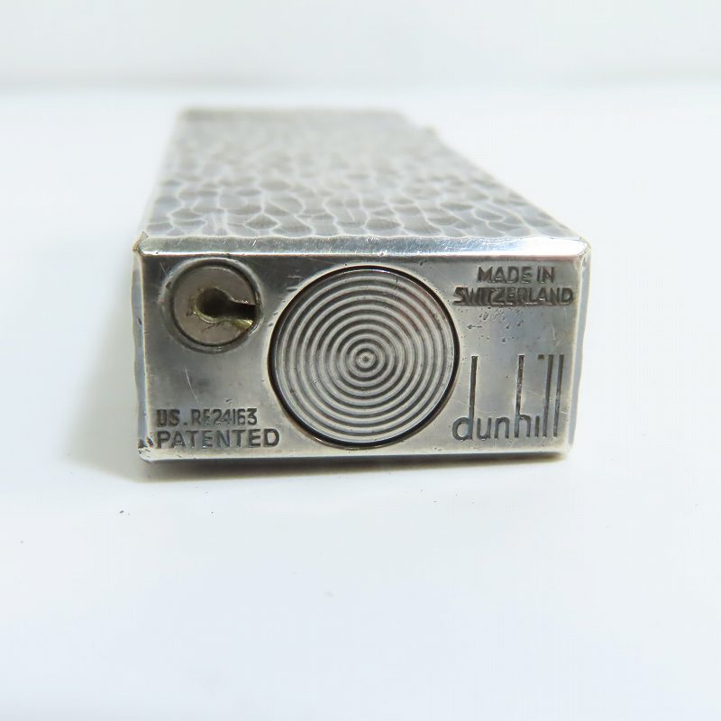 実際に弊社で買取させて頂いたdunhill/ダンヒル サイドローラーガスライター シルバーの画像 4枚目