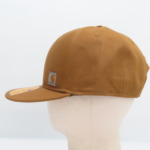 実際に弊社で買取させて頂いた(7)Carhartt/カーハート Firm Duck Flat Brim Cap ファームダック フラットブリム キャップ ブラウン AH1604-M/OSFAの画像 2枚目