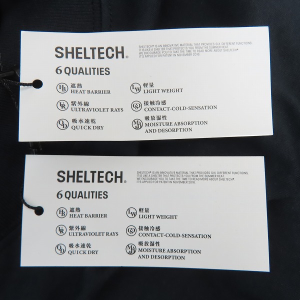 実際に弊社で買取させて頂いた【未使用】CALEE/キャリー LESS by SHELTELCH Tシャツ 2点セットの画像 3枚目