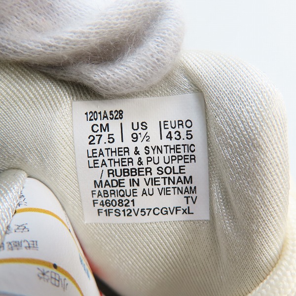 実際に弊社で買取させて頂いた【未使用】ATMOS×ASICS/アトモス×アシックス GEL-LYTE III OG ”TYO SUBWAY”/ゲルライト 3 1201A528-100/27.5の画像 4枚目