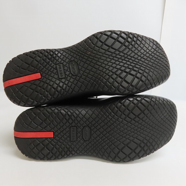 実際に弊社で買取させて頂いた【観賞用】PRADA/プラダ トレッキング シューズ ビブラムソール/7.5の画像 2枚目