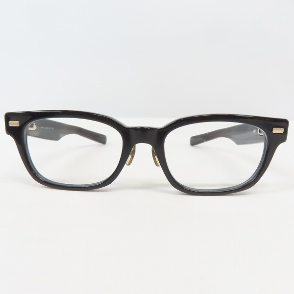 実際に弊社で買取させて頂いた999.9/フォーナインズ 眼鏡/メガネフレーム ブラック NP-151の画像 1枚目