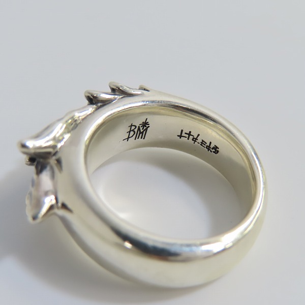 実際に弊社で買取させて頂いたBloody Mary/ブラッディマリー LTD EDITION/LTD刻印 ケルビム リング 16号の画像 6枚目