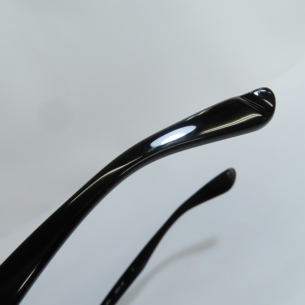 実際に弊社で買取させて頂いた999.9/フォーナインズ 眼鏡/メガネフレーム フルリム  度入り NP-61 ブラックの画像 7枚目