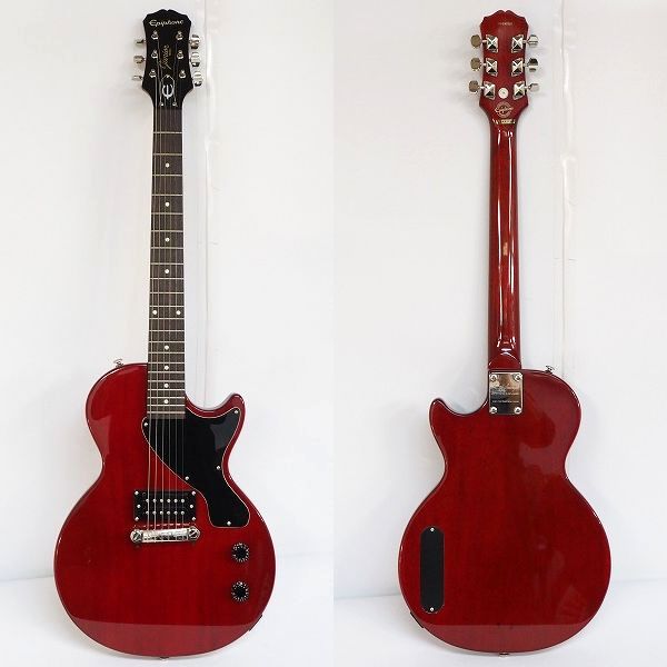 実際に弊社で買取させて頂いた★Epiphone/エピフォン Custom Shop Limited Edition Les Paul Junior/レスポール ジュニア ギグケース付の画像 2枚目