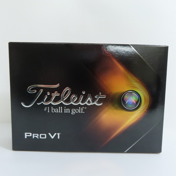 実際に弊社で買取させて頂いた(2)【未使用/オウンネーム】Titleist/タイトリスト PRO V1 ゴルフボール 1ダースの画像 3枚目