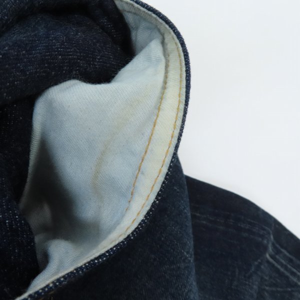 実際に弊社で買取させて頂いたFRAGMENT DESIGN ×SEQUELフラグメントデザイン×シークエル デニムパンツ ウォッシュ加工 インディゴ/Sの画像 6枚目