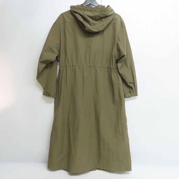 実際に弊社で買取させて頂いたBEAUTY&YOUTH UNITED ARROWS/ビューティーアンドユース ナイロンコットン フードロングコート 1625-104-4323/Mの画像 1枚目