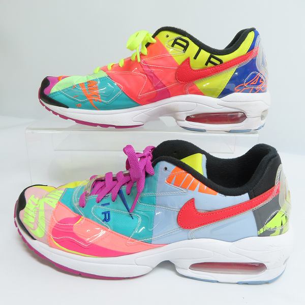 実際に弊社で買取させて頂いたNIKE×atmos/ナイキ×アトモス AIR MAX2 LIGHT QS エアマックス2 CJ6200-001/29.5の画像 3枚目