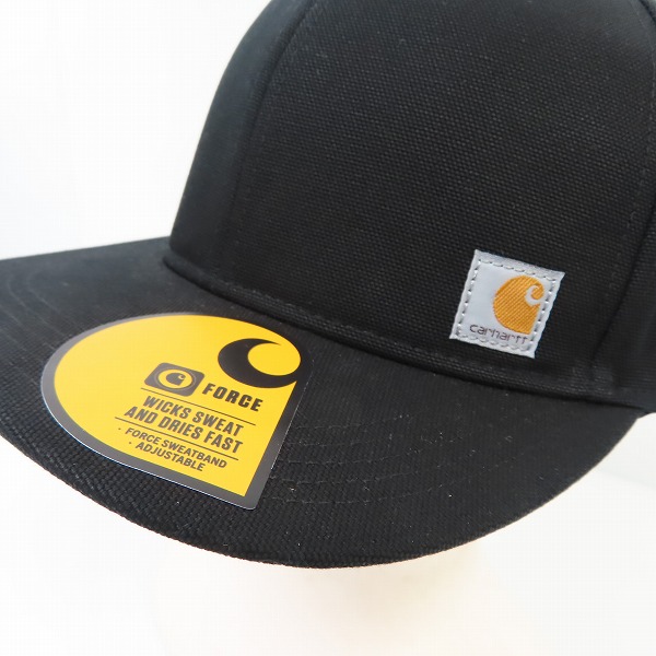 実際に弊社で買取させて頂いた(2)Carhartt/カーハート Firm Duck Flat Brim Cap ファームダック フラットブリム キャップ AH1604-M の画像 4枚目