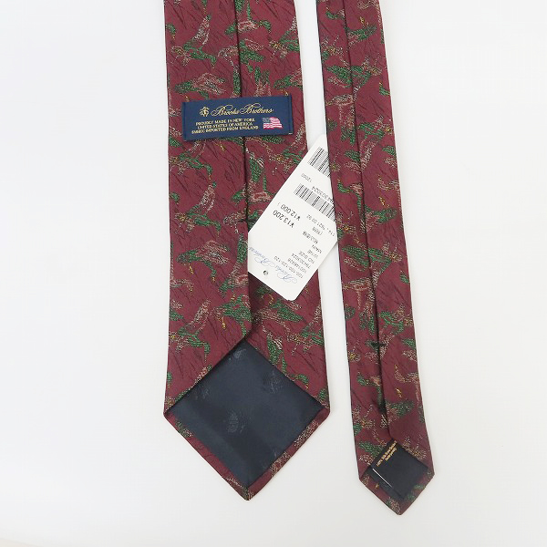実際に弊社で買取させて頂いた【未使用】Brooks Brothers/ブルックスブラザーズ ネクタイの画像 2枚目