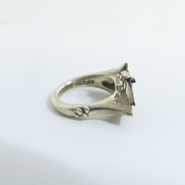 実際に弊社で買取させて頂いたBloody Mary/ブラッディマリー ビビット リング 雛鳥 w/ブルーダイヤ 7号の画像 3枚目