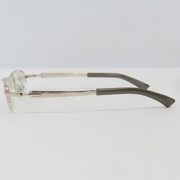 実際に弊社で買取させて頂いた9999/フォーナインズ Titanium/チタン 度入り 眼鏡 メガネフレーム S-100T 142の画像 2枚目