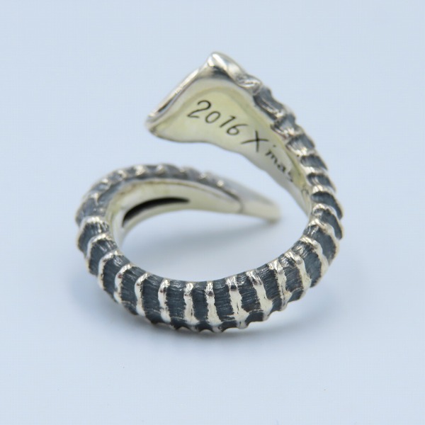 実際に弊社で買取させて頂いた【ギャラ付き】Bloody Mary/ブラッディマリー 2016 Xmas/クリスマス限定 Shofar/ショファールリング 15号の画像 4枚目