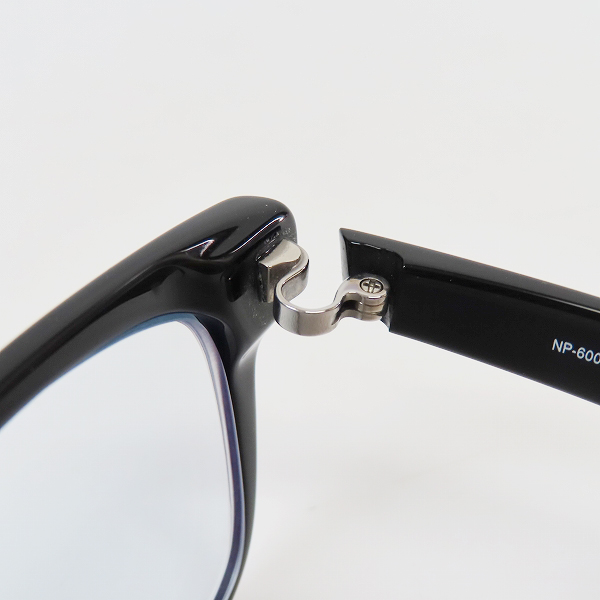 実際に弊社で買取させて頂いた999.9/フォーナインズ 度入り眼鏡/メガネフレーム NP-600の画像 5枚目