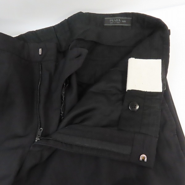 実際に弊社で買取させて頂いたPRADA/プラダ テーラードジャケット/パンツ セットアップ/50Rの画像 5枚目