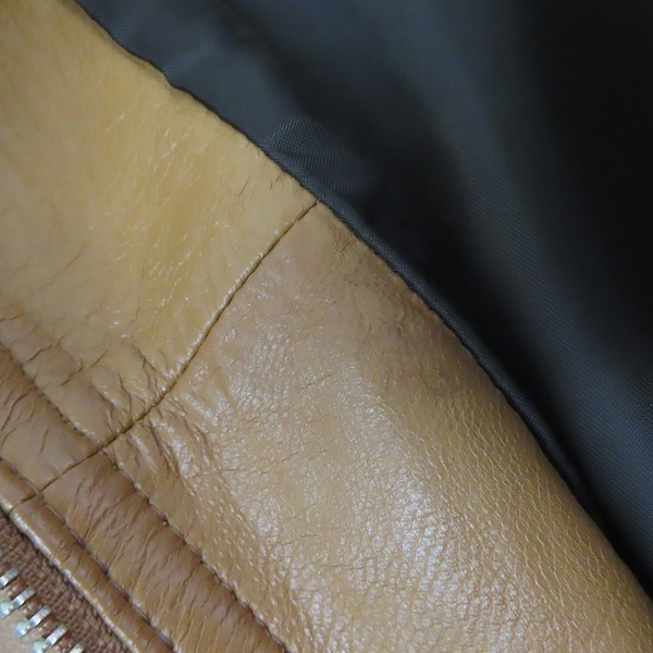 実際に弊社で買取させて頂いたBEAUTY&YOUTH UNITED ARROWS/ビューティーアンドユースユナイテッドアローズ シングルライダースジャケット 1225-199-6285の画像 6枚目